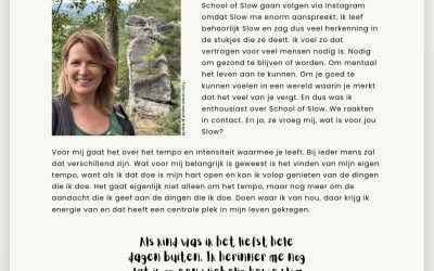 Een artikel van mij in Slow-Magazine